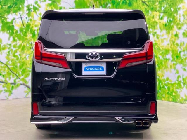 アルファード S Cパッケージ 新品タイヤ/サンルーフ/モデリスタエアロ/保証書/ディスプレイオーディオ9インチ/フリップダウンモニター 純正 12.1インチ/トヨタセーフティセンス/両側電動スライドドア 革シート フルエアロ TV(48枚目)