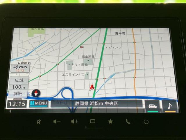 スペーシアカスタム ハイブリッドＸＳターボ　保証書／純正　９インチ　ＳＤナビ／セーフティサポート（スズキ）／両側電動スライドドア／シートヒーター／全方位モニター／車線逸脱防止支援システム／シート　ハーフレザー／ドライブレコーダー　前後　禁煙車（10枚目）