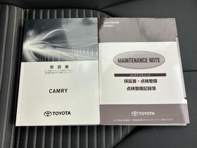 カムリ ＷＳ　サンルーフ／保証書／純正　８インチ　ＳＤナビ／衝突安全装置／車線逸脱防止支援システム／シート　ハーフレザー／ヘッドランプ　ＬＥＤ／ＵＳＢジャック／Ｂｌｕｅｔｏｏｔｈ接続／ＥＴＣ／ＥＢＤ付ＡＢＳ（32枚目）
