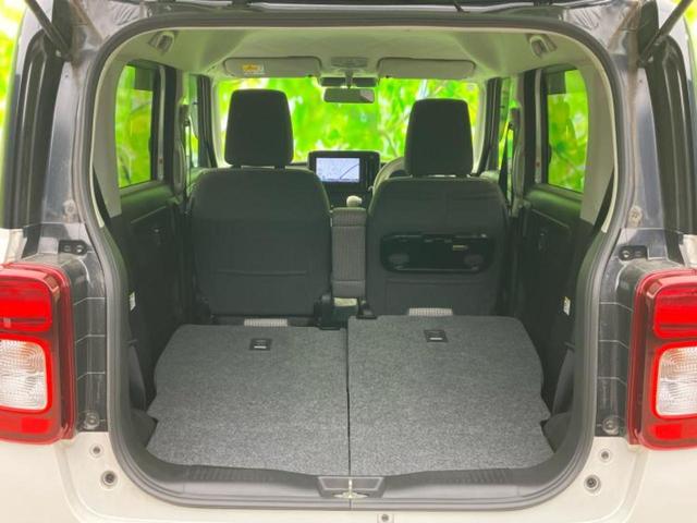 ワゴンＲスマイル ハイブリッドＸ　保証書／純正　９インチ　メモリーナビ／セーフティサポート（スズキ）／両側電動スライドドア／シートヒーター　運転席／全方位モニター用カメラ／車線逸脱防止支援システム／ヘッドランプ　ＬＥＤ　全周囲カメラ（19枚目）