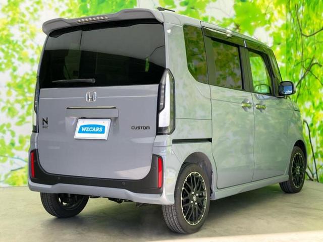 Ｎ－ＢＯＸカスタム ４ＷＤターボコーディネートスタイルモノトーン　保証書／純正　９インチ　ＳＤナビ／ホンダセンシング／両側電動スライドドア／シートヒーター　前席／マルチビューカメラシステム／車線逸脱防止支援システム／シート　ハーフレザー／ドライブレコーダー　前後（3枚目）