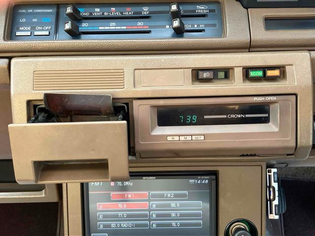 クラウン 　３．０ロイヤルサルーン　ベンコラ　ＭＳ１２５　前期ＷＩＳＥＲ段リムホイール　ローダウン　取付　２オーナーＥＴＣ　バックカメラ　ナビ　エアコン　パワーウィンドウ（9枚目）