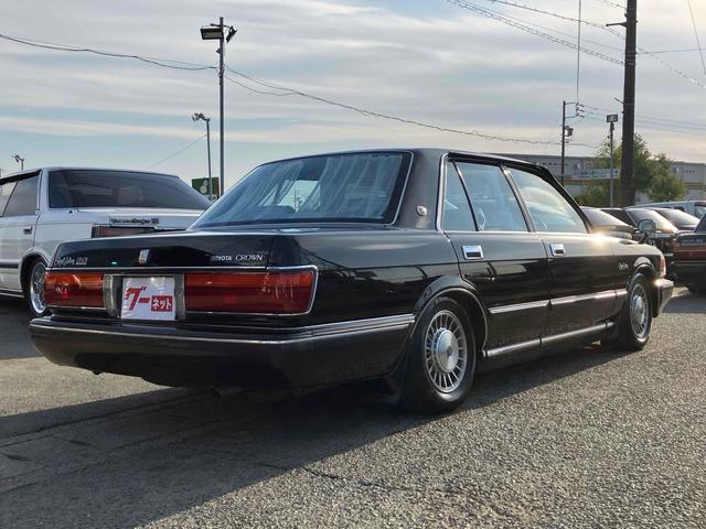 クラウン 3.0ロイヤルサルーン フェンダーミラー リアカーテン ハーフシートカバー アルミホイール AT カセット エアコン パワーウィンドウ(14枚目)