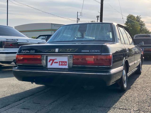 クラウン 3.0ロイヤルサルーン フェンダーミラー リアカーテン ハーフシートカバー アルミホイール AT カセット エアコン パワーウィンドウ(17枚目)