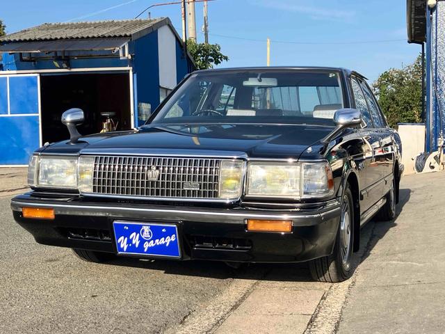 クラウン 3.0ロイヤルサルーン フェンダーミラー リアカーテン ハーフシートカバー アルミホイール AT カセット エアコン パワーウィンドウ(21枚目)