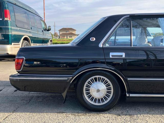 クラウン 3.0ロイヤルサルーン フェンダーミラー リアカーテン ハーフシートカバー アルミホイール AT カセット エアコン パワーウィンドウ(32枚目)