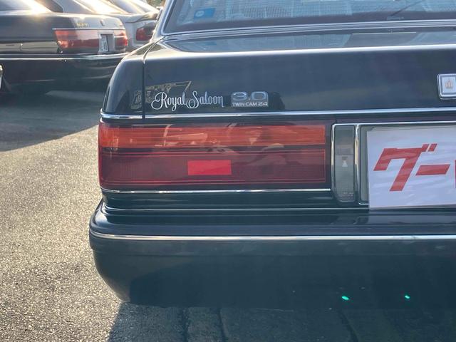 クラウン 3.0ロイヤルサルーン フェンダーミラー リアカーテン ハーフシートカバー アルミホイール AT カセット エアコン パワーウィンドウ(34枚目)