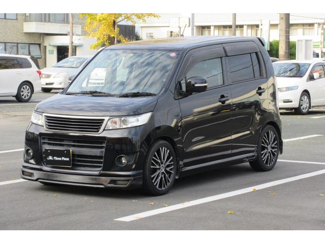 T ターボ フルエアロ ローダウン 車高調 HDDナビ フルセグTV フリップダウンモニター 社外16インチアルミホイール スマートキー HIDヘッドランプ オートエアコン ETC(3枚目)