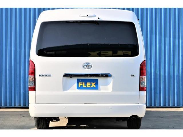 GL ロング FLEXオリジナル内装架装Ver1.5デニム仕様 2インチローダウン FLEXフロントスポイラー FLEXオーバーフェンダー FLEXホイールDELF03 ナビ ビルトインETC フリップモニター(8枚目)