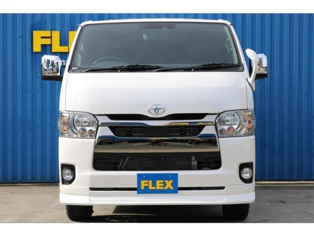 ハイエースバン トヨタ スーパーｇｌ ダークプライムｉｉ ｄｏｇ ｖａｎ ｆｌｅｘカスタム キャンプ アウトドア 犬 釣り サーフィン 車中泊 バンライフ ハイエースライフ ナビ ｅｔｃ バックカメラ ２段ベット わんわんシート ｆｌｅｘスポイラーの中古車詳細 中古車