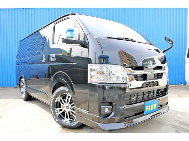 スーパーGL ダークプライムII FLEXCUSTOM 新車DARKPRIMEII ディーゼル2WD 2インチローダウン車両 キャンプ アウトドア 釣り サーフィン 車中泊 バンライフ ハイエースライフ(30枚目)