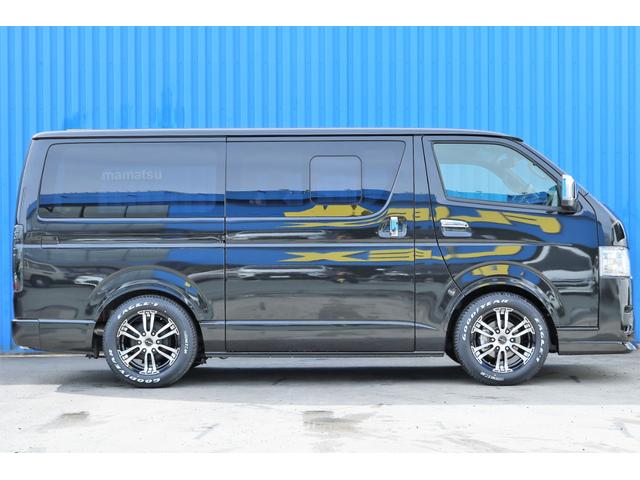 スーパーGL ダークプライムII FLEXCUSTOM 新車DARKPRIMEII ディーゼル2WD 2インチローダウン車両 キャンプ アウトドア 釣り サーフィン 車中泊 バンライフ ハイエースライフ(33枚目)