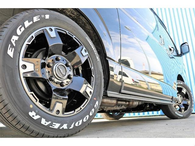 スーパーGL ダークプライムII FLEXCUSTOM DARKPRIMEII 床貼り ナビ ETC PVM全方位カメラ FLEXスポイラー FLEXホイールDELF03 グッドイヤーナスカータイヤ FLEXプレステージテールランプ(10枚目)