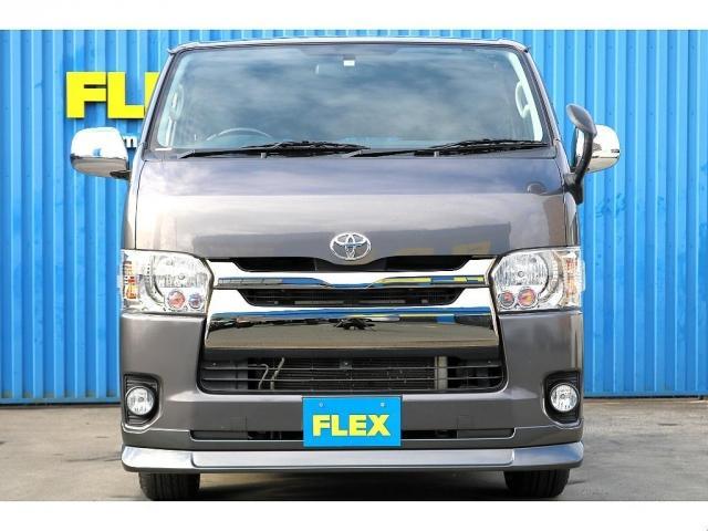 スーパーＧＬ　ダークプライム　ＦＬＥＸフロントスポイラー　ＦＬＥＸオーバーフェンダー　ＦＬＥＸホイールＤＥＬＦ０２　グッドイヤーナスカータイヤ　２インチローダウン　アルティメットテールランプ　純正７インチナビ　ＥＴＣ　バックカメラ(5枚目)