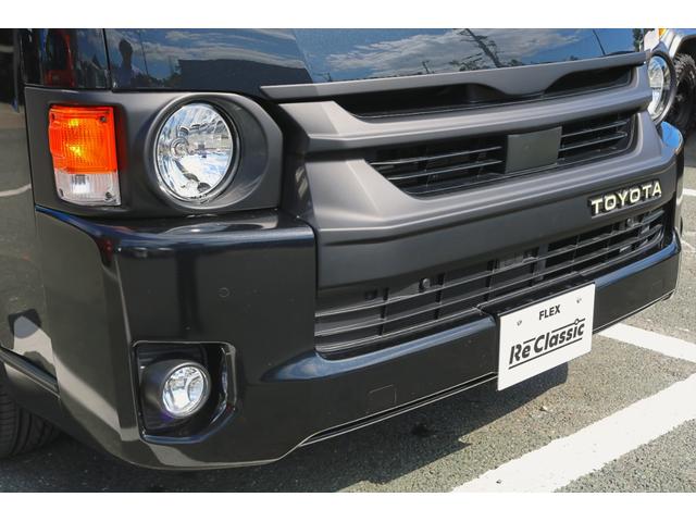 ハイエースワゴン ＧＬ　ロング　ＦＬＥＸＲｅＣｌａｓｓｉｃ丸目施工　ボンネットスムージング加工　ＦＬＥＸオーバーフェンダー　ＤＥＡＮクロスカントリーホイール　ＦＬＥＸシートカバー　ＦＬＥＸクラシックテールケンウッドＤＡ（23枚目）
