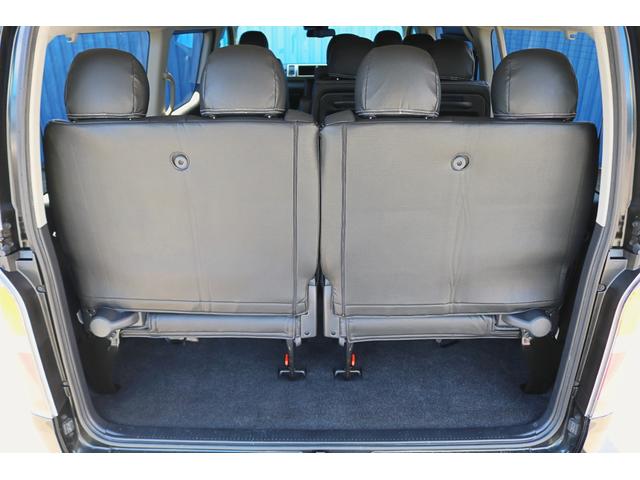 ハイエースワゴン ＧＬ　ロング　ＦＬＥＸＲｅＣｌａｓｓｉｃ丸目施工　ボンネットスムージング加工　ＦＬＥＸオーバーフェンダー　ＤＥＡＮクロスカントリーホイール　ＦＬＥＸシートカバー　ＦＬＥＸクラシックテールケンウッドＤＡ（56枚目）