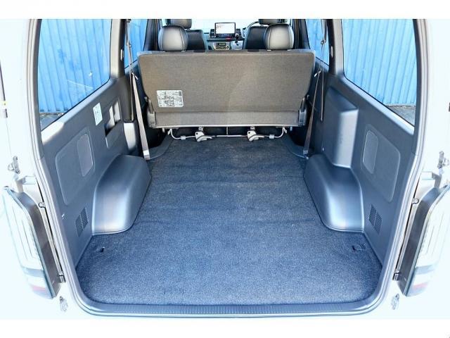 ハイエースバン スーパーGL ダークプライムII バットフェイスボンネット モデリスタフルエアロ リアバンパー FLEXオーバーフェンダー FLEXアルティメットVer2テール FLEXバルベロHEXホイール アルパインBIGX11インチナビ(6枚目)