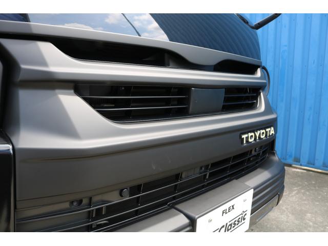 ハイエースバン スーパーGL ダークプライムII ReClassic施工 ボンネットスムージング T-Forceスポイラー オバフェン Delf04 オメガLEDテールランプ フリップベッド アルパイン7インチナビ&デジタルインナーミラー(36枚目)