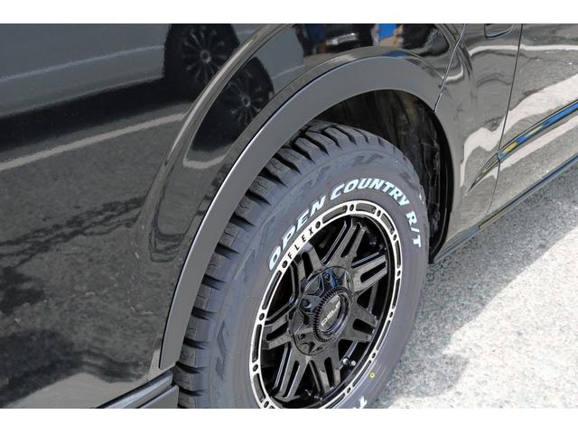 ハイエースバン スーパーGL ダークプライムII ReClassic施工 ボンネットスムージング T-Forceスポイラー オバフェン Delf04 オメガLEDテールランプ フリップベッド アルパイン7インチナビ&デジタルインナーミラー(37枚目)