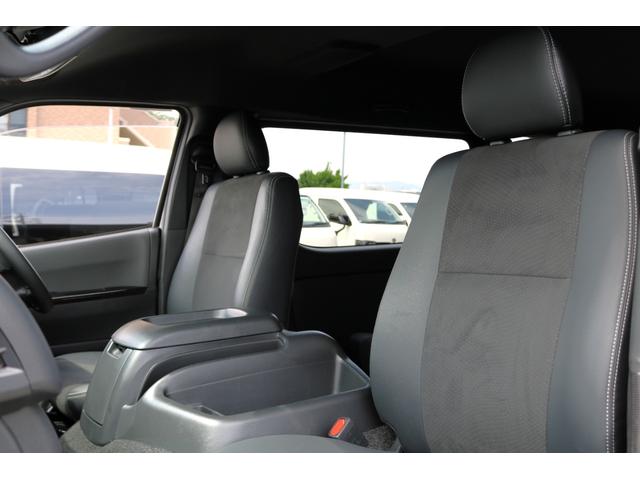 ハイエースバン スーパーGL ダークプライムII ReClassic施工 ボンネットスムージング T-Forceスポイラー オバフェン Delf04 オメガLEDテールランプ フリップベッド アルパイン7インチナビ&デジタルインナーミラー(39枚目)