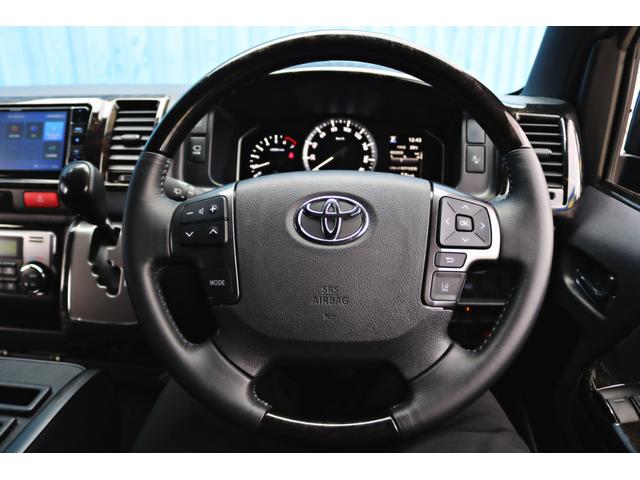 ハイエースバン スーパーGL ダークプライムII FLEXフロントスポイラー オーバーフェンダー DELF02ホイール アルティメットテール 1.5インチローダウン 室内サイドバー 7インチナビゲーション ビルトインETC バックカメラ(51枚目)