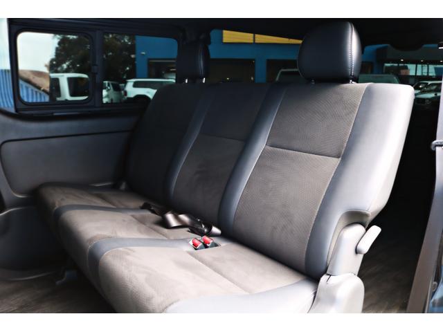 ハイエースバン スーパーGL ダークプライムII FLEXフロントスポイラー オーバーフェンダー DELF02ホイール アルティメットテール 1.5インチローダウン 室内サイドバー 7インチナビゲーション ビルトインETC バックカメラ(53枚目)