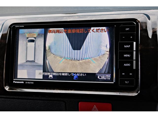 ハイエースバン スーパーGL ダークプライムII FLEXフロントスポイラー オバフェン W-DEEPSホイール アルティメットテール フリップアップベッド 1.5ローダウン 室内サイドバー パナ7インチナビ パイオニア天井スピーカー&フリップダウン(48枚目)