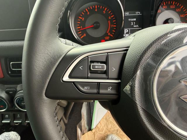 ジムニーノマド FC 未使用車 走行45キロ 4WD 禁煙車 衝突被害軽減システム レーダークルーズ コーナーセンサー スマートキー LEDヘッド 純正15インチアルミ 車線逸脱警報 オートライト オートエアコン(23枚目)