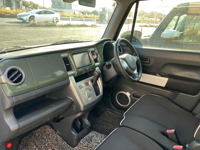 ハスラー Gターボ ETC ナビ TV 衝突被害軽減システム スマートキー アイドリングストップ 電動格納ミラー シートヒーター ベンチシート CVT 盗難防止システム ABS ESC アルミホイール 衝突安全ボディ(47枚目)