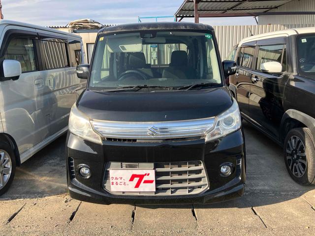 スペーシアカスタム ＴＳ　両側電動スライドドア　衝突被害軽減システム　オートライト　ＨＩＤ　スマートキー　アイドリングストップ　電動格納ミラー　ベンチシート　ＣＶＴ　盗難防止システム　ＡＢＳ　ＣＤ　ＵＳＢ　アルミホイール（12枚目）