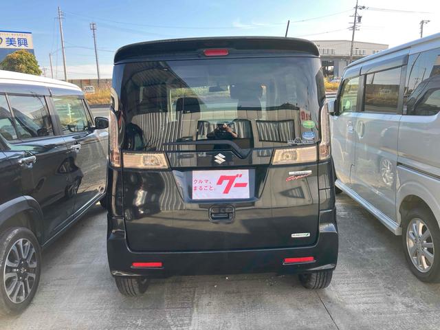 スペーシアカスタム ＴＳ　両側電動スライドドア　衝突被害軽減システム　オートライト　ＨＩＤ　スマートキー　アイドリングストップ　電動格納ミラー　ベンチシート　ＣＶＴ　盗難防止システム　ＡＢＳ　ＣＤ　ＵＳＢ　アルミホイール（15枚目）