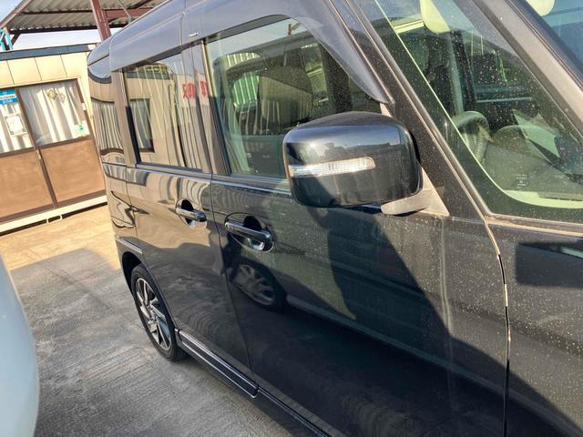 スペーシアカスタム ＴＳ　両側電動スライドドア　衝突被害軽減システム　オートライト　ＨＩＤ　スマートキー　アイドリングストップ　電動格納ミラー　ベンチシート　ＣＶＴ　盗難防止システム　ＡＢＳ　ＣＤ　ＵＳＢ　アルミホイール（24枚目）