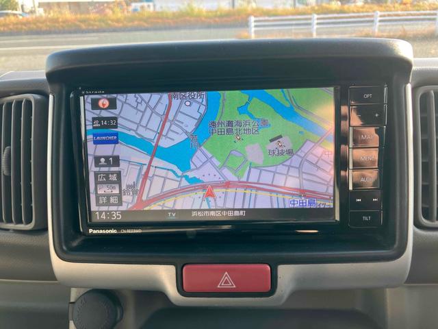 エブリイワゴン PZターボ バックカメラ 両側スライド・片側電動 ナビ TV 衝突被害軽減システム オートライト HID スマートキー 電動格納ミラー ベンチシート AT 盗難防止システム ABS ESC アルミホイール(4枚目)