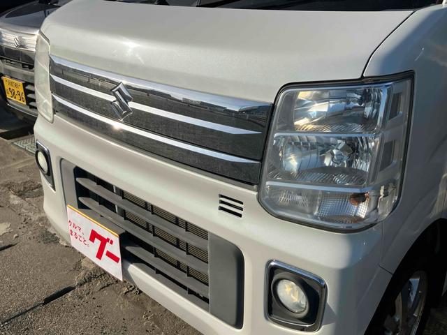 エブリイワゴン PZターボ バックカメラ 両側スライド・片側電動 ナビ TV 衝突被害軽減システム オートライト HID スマートキー 電動格納ミラー ベンチシート AT 盗難防止システム ABS ESC アルミホイール(23枚目)