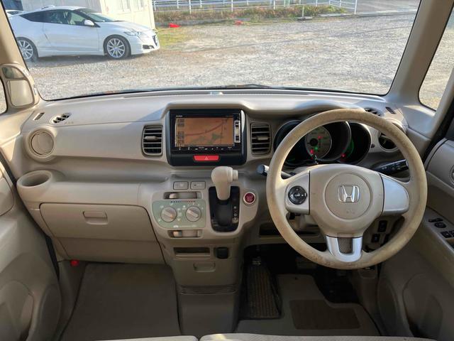 N-BOX G 両側スライドドア ナビ スマートキー アイドリングストップ 電動格納ミラー ベンチシート CVT 盗難防止システム ABS ESC 衝突安全ボディ エアコン パワーステアリング パワーウィンドウ(2枚目)