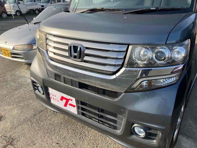 N-BOXカスタム G・Lパッケージ 両側スライド・片側電動 ナビ オートライト HID スマートキー アイドリングストップ 電動格納ミラー ベンチシート CVT 盗難防止システム ABS ESC アルミホイール エアコン(18枚目)