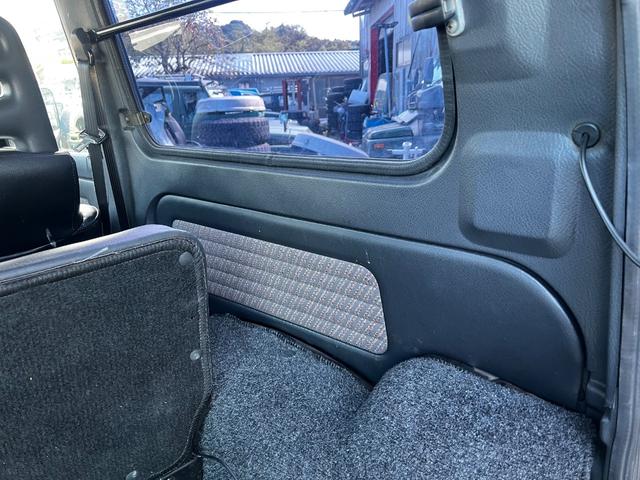 ジムニー ランドベンチャー ブルーM MT5速 シートカバー リフトアップGeolandar M/T 6.50R16 ブラッドレーホイール前後社外バンパー 新品天井ETC付きエアコン(42枚目)