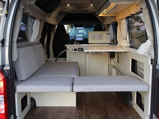 ハイエースバン 　アネックス　ウィズ　２００Ａｈリチウムバッテリー　１５００Ｗインバーター　ソーラー　スポットクーラー　ＦＦヒーター　強化足回り　トヨタセーフティセンス（6枚目）