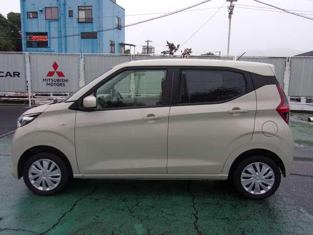 eKワゴン M ETC 衝突被害軽減ブレーキ/誤発進抑制機能システム フロント&リヤパーキングセンサー 寒冷地仕様車 車線逸脱警報システム 横滑り防止装置 キーレス CDオーディオ&AM/FMラジオ(5枚目)