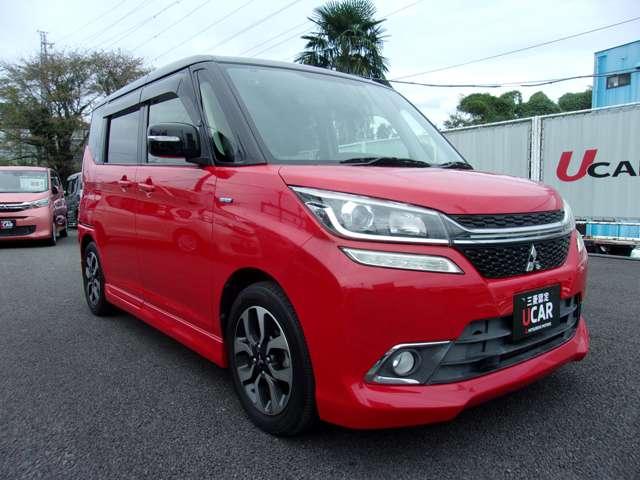 デリカD:2 カスタムハイブリッドMV メモリーナビ フルセグTV バックカメラ 両側電動スライドドア 運転席シートヒーター クルーズコントロール HIDヘッドライト&フォグランプ 純正15インチアルミホイール スマートキー 横滑り防止装置(6枚目)