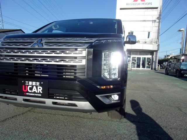 デリカD:5 P メモリーナビ フルセグTV マルチアラウンドモニター ETC 助手席側電動サイドステップ 衝突被害軽減ブレーキ/誤発進抑制機能システム フロントシートヒーター 寒冷地仕様車 電動リヤゲート 禁煙車(24枚目)