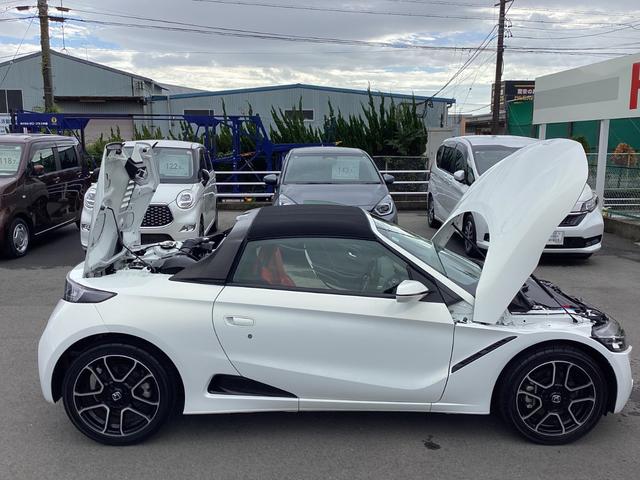 S660 α ワンオーナー禁煙車 純正ナビ スマートキー&プッシュスタート キーフリーキー ETC付き ターボ フルオートエアコン 運転席エアバッグ パワーステアリング ABS パワーウインド 1オナ(9枚目)