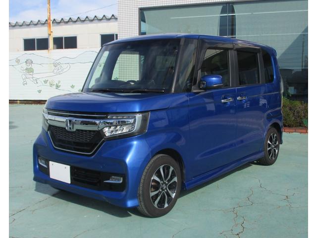 Ｎ－ＢＯＸカスタム Ｇ・ＥＸホンダセンシング　ナビ　ＴＶ　ＣＤ　ＤＶＤ　バックカメラ　ＥＴＣ　ＬＥＤライト　左側パワースライドドア　クルコン　サイドカーテンエアバック　衝突軽減ブレーキ　リヤセンサー　スマートキー　アルミホイール（2枚目）