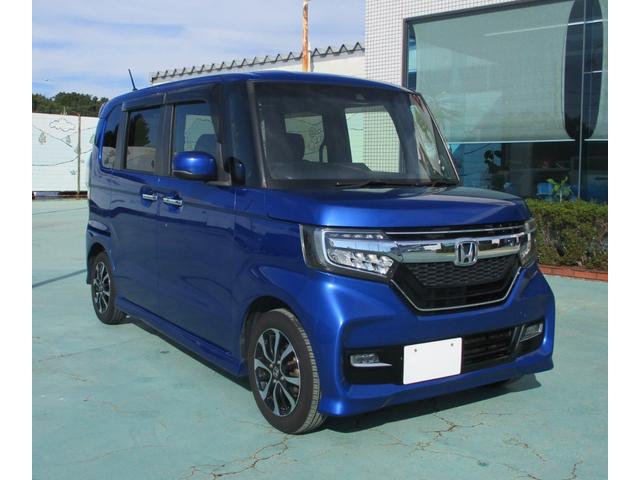 Ｎ－ＢＯＸカスタム Ｇ・ＥＸホンダセンシング　ナビ　ＴＶ　ＣＤ　ＤＶＤ　バックカメラ　ＥＴＣ　ＬＥＤライト　左側パワースライドドア　クルコン　サイドカーテンエアバック　衝突軽減ブレーキ　リヤセンサー　スマートキー　アルミホイール（3枚目）