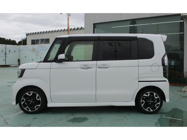 N-BOXカスタム G・Lターボホンダセンシング ナビ テレビ CD DVD ブルートゥース バックカメラ ETC LEDライト 両側パワースライドドア シートヒーター クルコン パドルシフト 衝突軽減ブレーキ リヤセンサー サイドエアバッグ(10枚目)