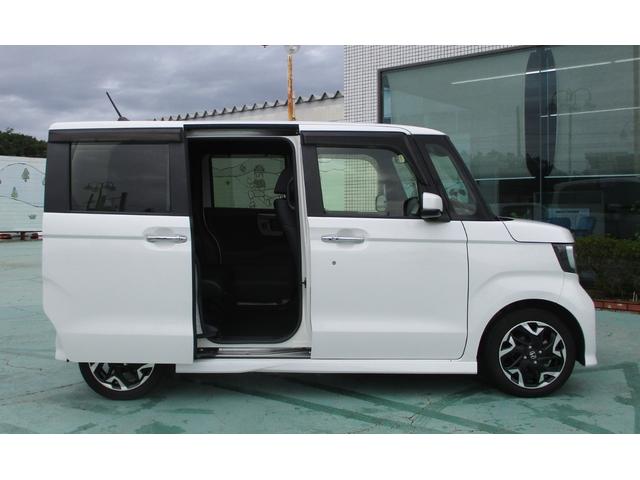 N-BOXカスタム G・Lターボホンダセンシング ナビ テレビ CD DVD ブルートゥース バックカメラ ETC LEDライト 両側パワースライドドア シートヒーター クルコン パドルシフト 衝突軽減ブレーキ リヤセンサー サイドエアバッグ(13枚目)