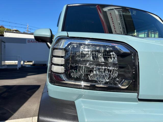 タフト Gターボ 15インチアルミホイール オートレベリング機能付フルLEDヘッドランプ LEDフォグランプ 本革巻ステアリングホイール 本革巻インパネセンターシフト TFTカラーマルチインフォメーションディスプレイ(13枚目)