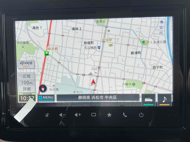 スペーシアギア ハイブリッドＸＺ　全周囲カメラ　両側電動スライドドア　ナビ　ＴＶ　クリアランスソナー　オートクルーズコントロール　レーンアシスト　衝突被害軽減システム　オートライト　ＬＥＤヘッドランプ　スマートキー（4枚目）