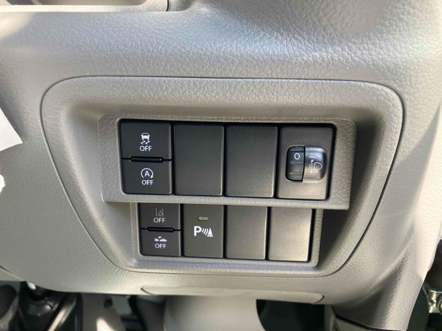 エブリイ ＰＡリミテッド　届け出済み未使用車　クリアランスソナー　レーンアシスト　衝突被害軽減システム　オートライト　キーレスエントリー　アイドリングストップ　ＣＶＴ　盗難防止システム　ＡＢＳ　ＥＳＣ　衝突安全ボディ　エアコン（7枚目）