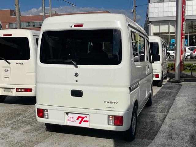 エブリイ ＰＡリミテッド　ドライブレコーダー　両側スライドドア　クリアランスソナー　レーンアシスト　衝突被害軽減システム　オートライト　キーレスエントリー　アイドリングストップ　ＡＴ　盗難防止システム（12枚目）